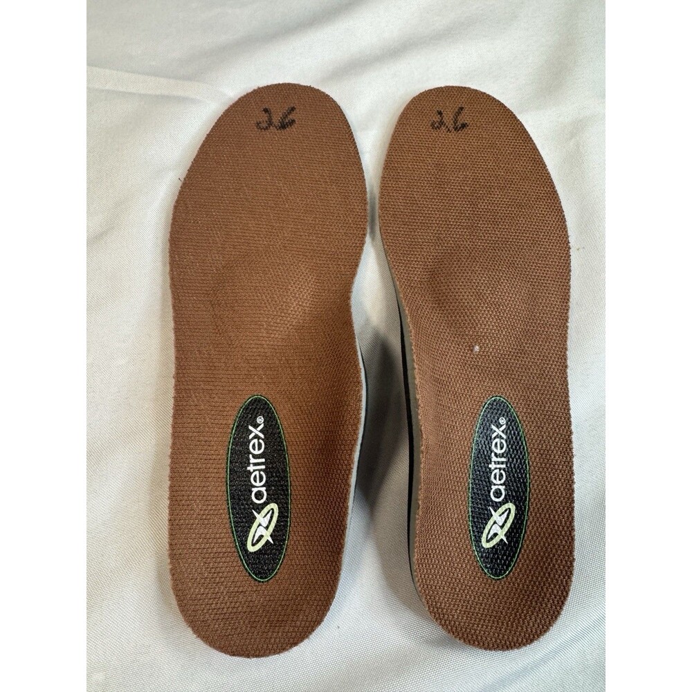 Aetrex L2205 Memory Foam Orthotics Shoe Insoles for Men 9 Metatarsal Cupped Heel